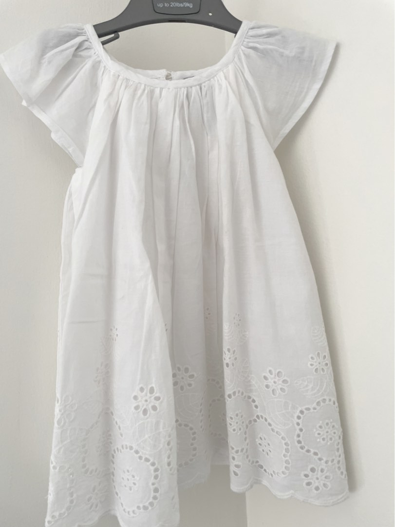 Tahari baby white dress 12 18mos Babies Kids Babies Kids