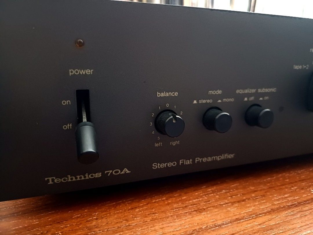 Technics 70A pre and 60A power amp