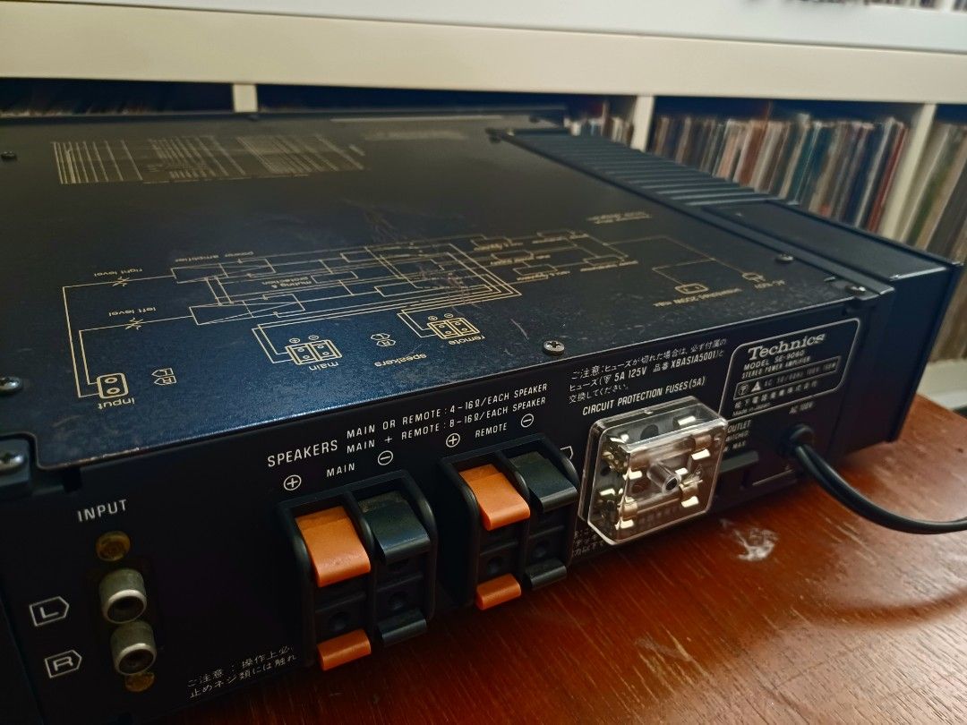Technics 70A pre and 60A power amp