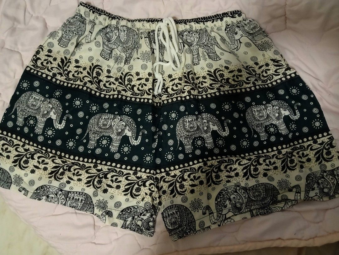 Thailand Elephant Short pants(new)-stock available for black,dark