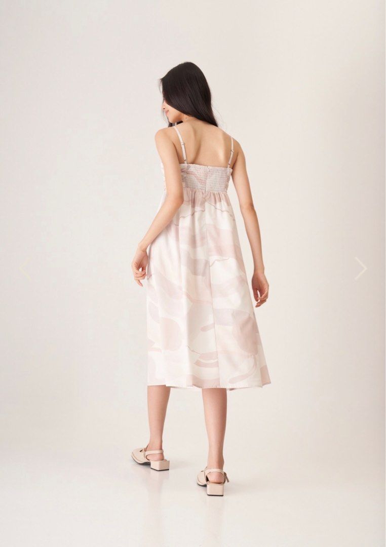 Oasis floral pleated cami dress 2025