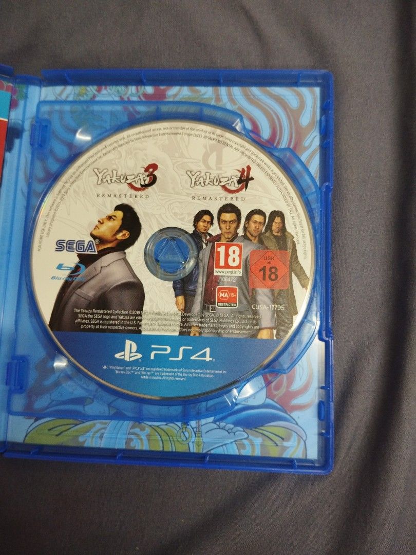Yakuza Remastered Collection (EUR) - PS4 