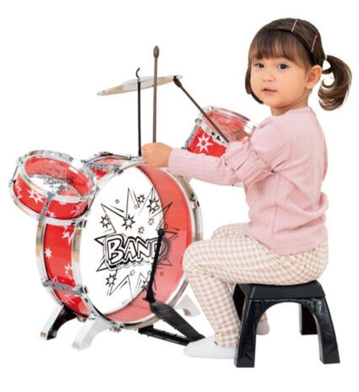 Top Tots Little Rocker Drum Set Hobbies Toys Toys Games on Carousell