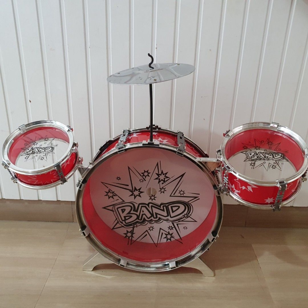 Top Tots Little Rocker Drum Set Hobbies Toys Toys Games on Carousell