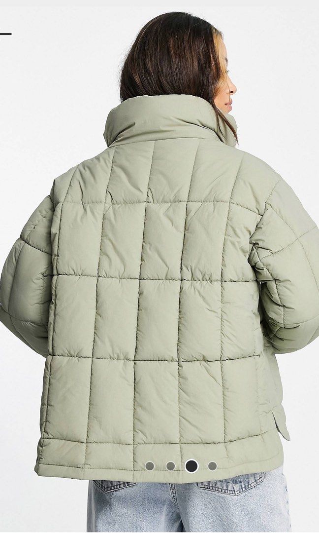 Topshop quilted store puffer jacket