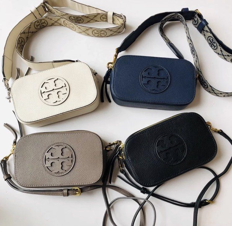 Tory burch floral sling bag, Luxury, Bags & Wallets on Carousell