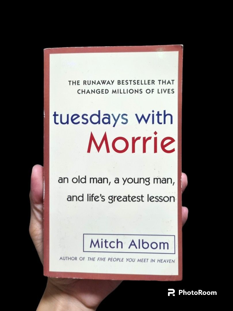 Tuesdays with Morrie - Mitch Albom, Hobbies & Toys, Books & Magazines ...