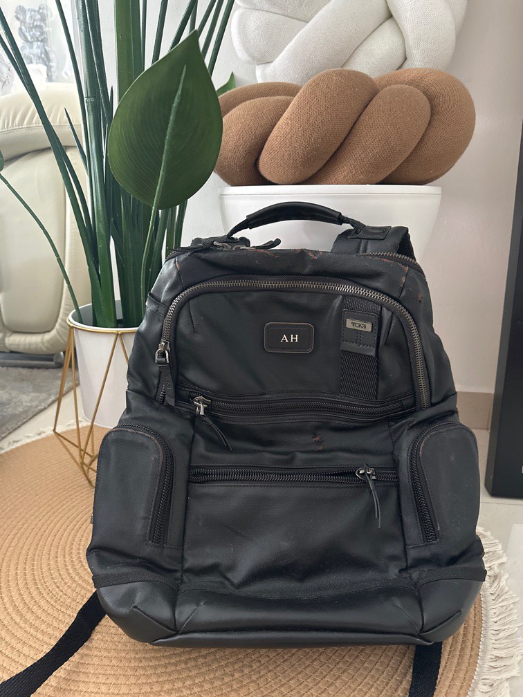 Tumi backpack monogram hotsell