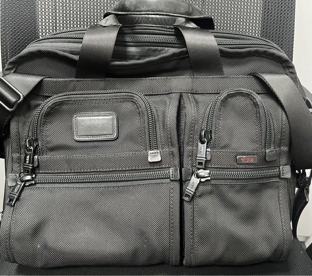 Tumi T Pass Expandable Laptop Briefcase Men s Fashion Bags
