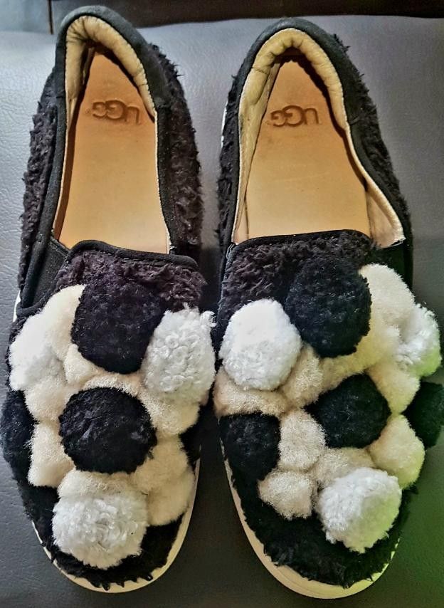 UGG Pompom Ricci Slip On Women s Fashion Footwear Sneakers on