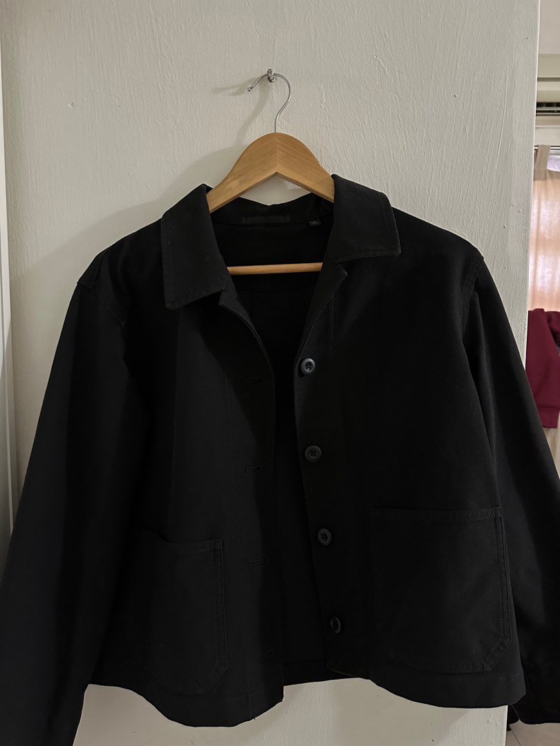 Uniqlo Jersey Short Jacket, Women's Fashion, Coats, Jackets and