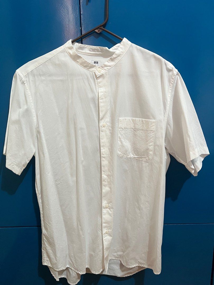 chinese collar uniqlo
