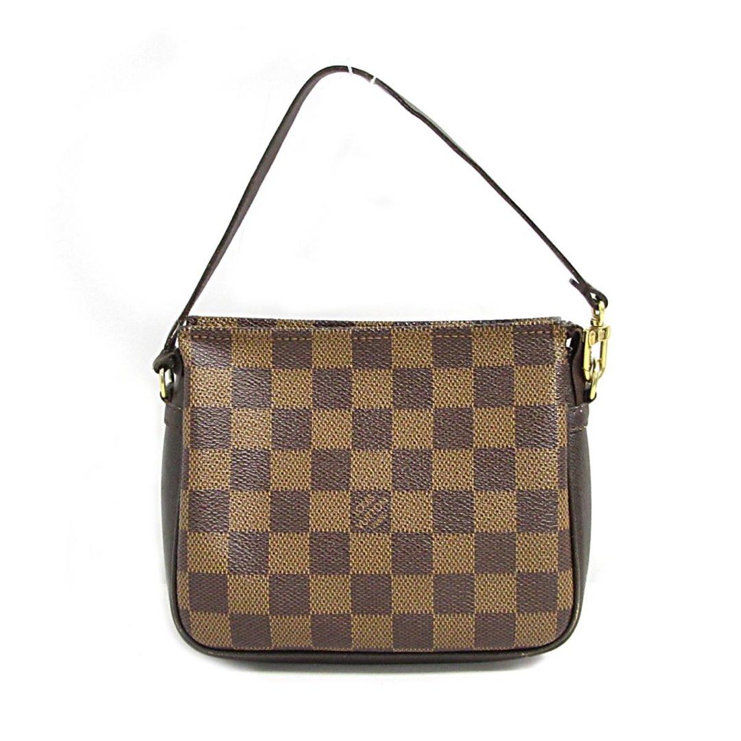 LV trousse / square pochette in damier, Luxury, Bags & Wallets on Carousell