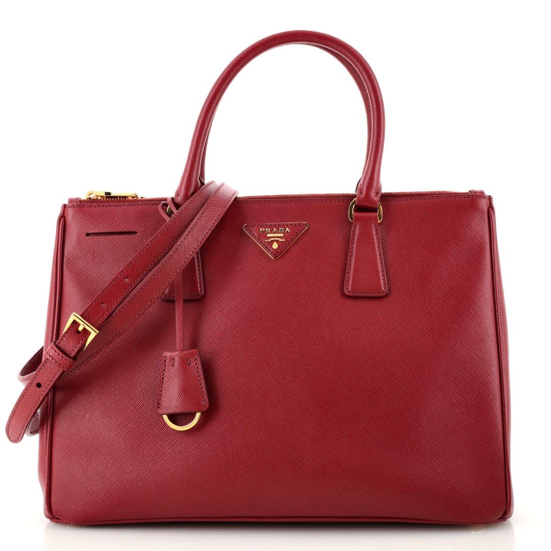 Prada Saffiano Lux Crossbody Bag, Luxury, Bags & Wallets on Carousell