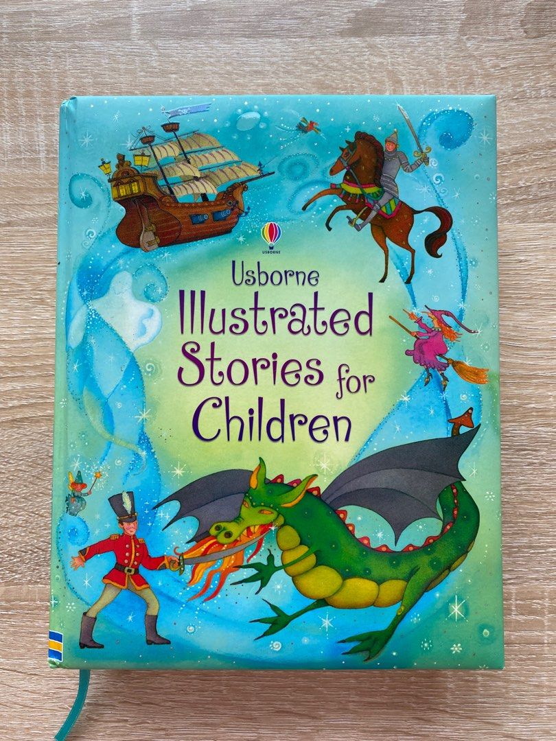 Usborne Illustrated Stores for Children, 興趣及遊戲, 書本& 文具