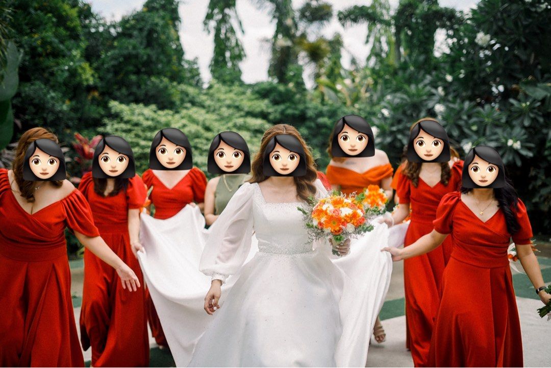 Used bridesmaids dresses online
