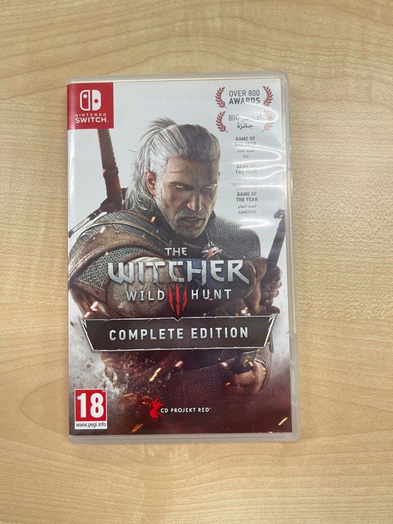 Used witcher 3 sales switch