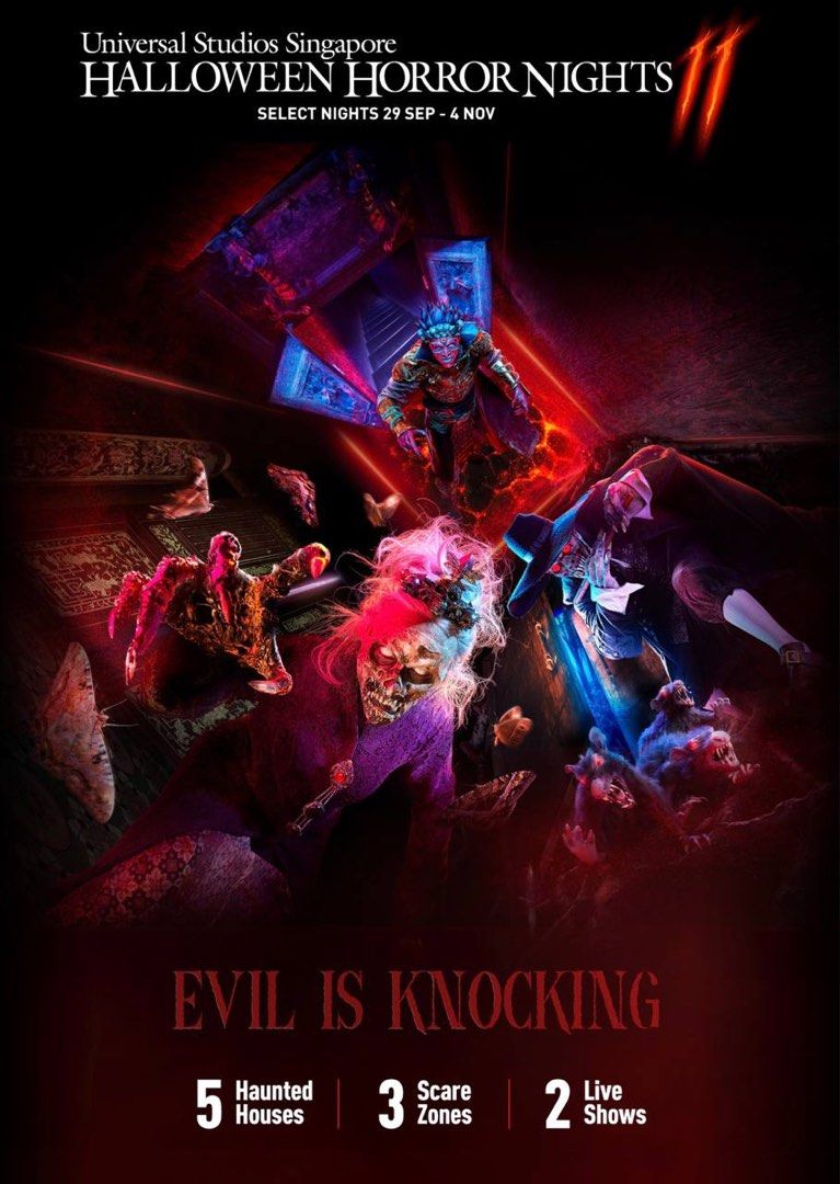 1 USS HHN 2023 Open ticket, Tickets & Vouchers, Event Tickets on Carousell