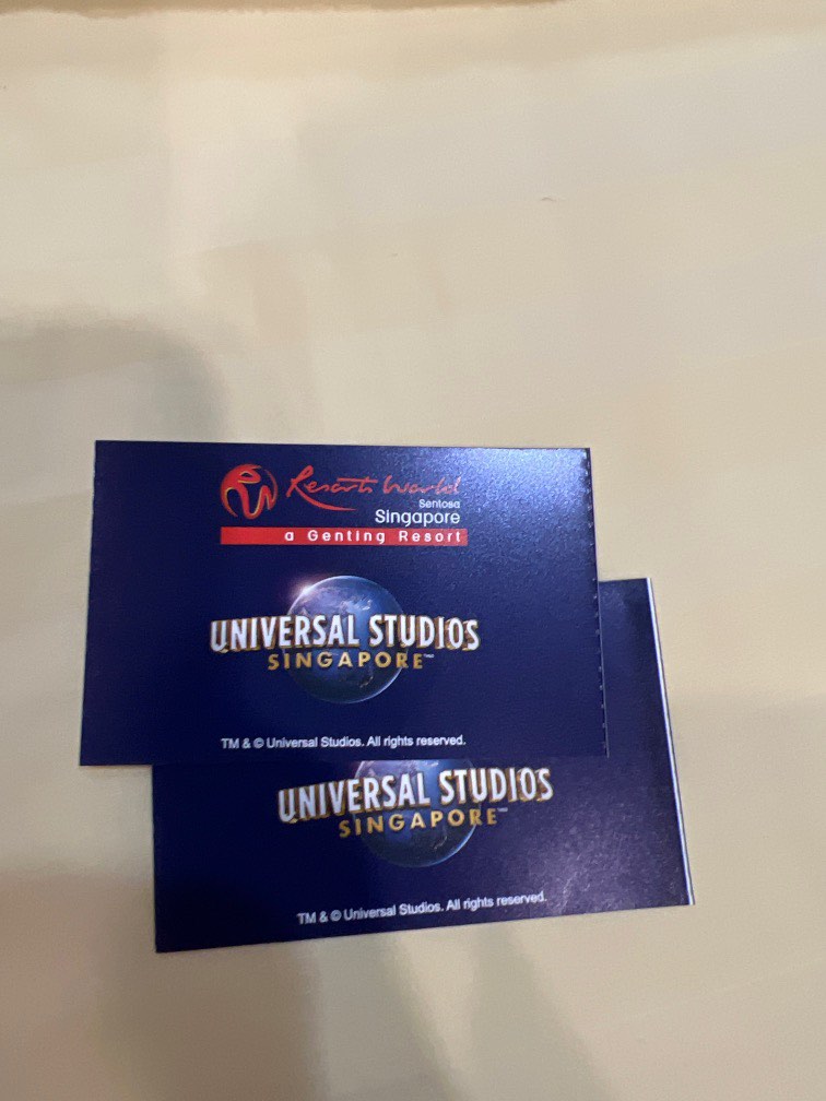 USS HHN ticket (express) 14/10, Tickets & Vouchers, Event Tickets on Carousell