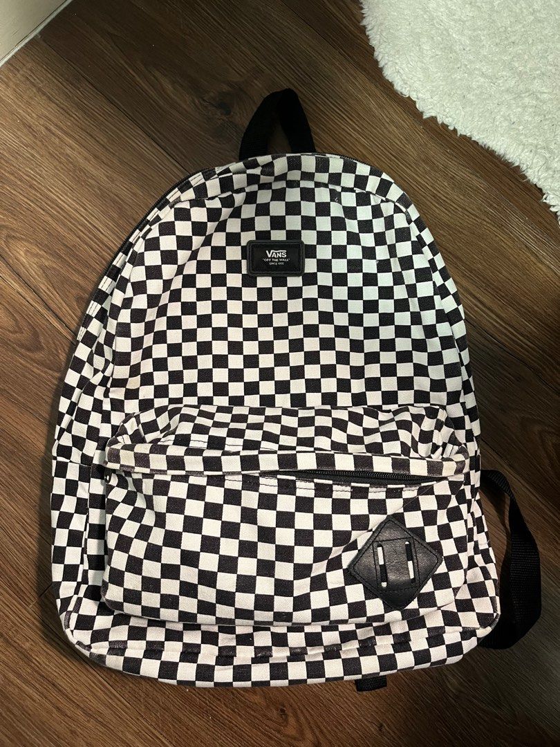 Vans checkered deals backpack
