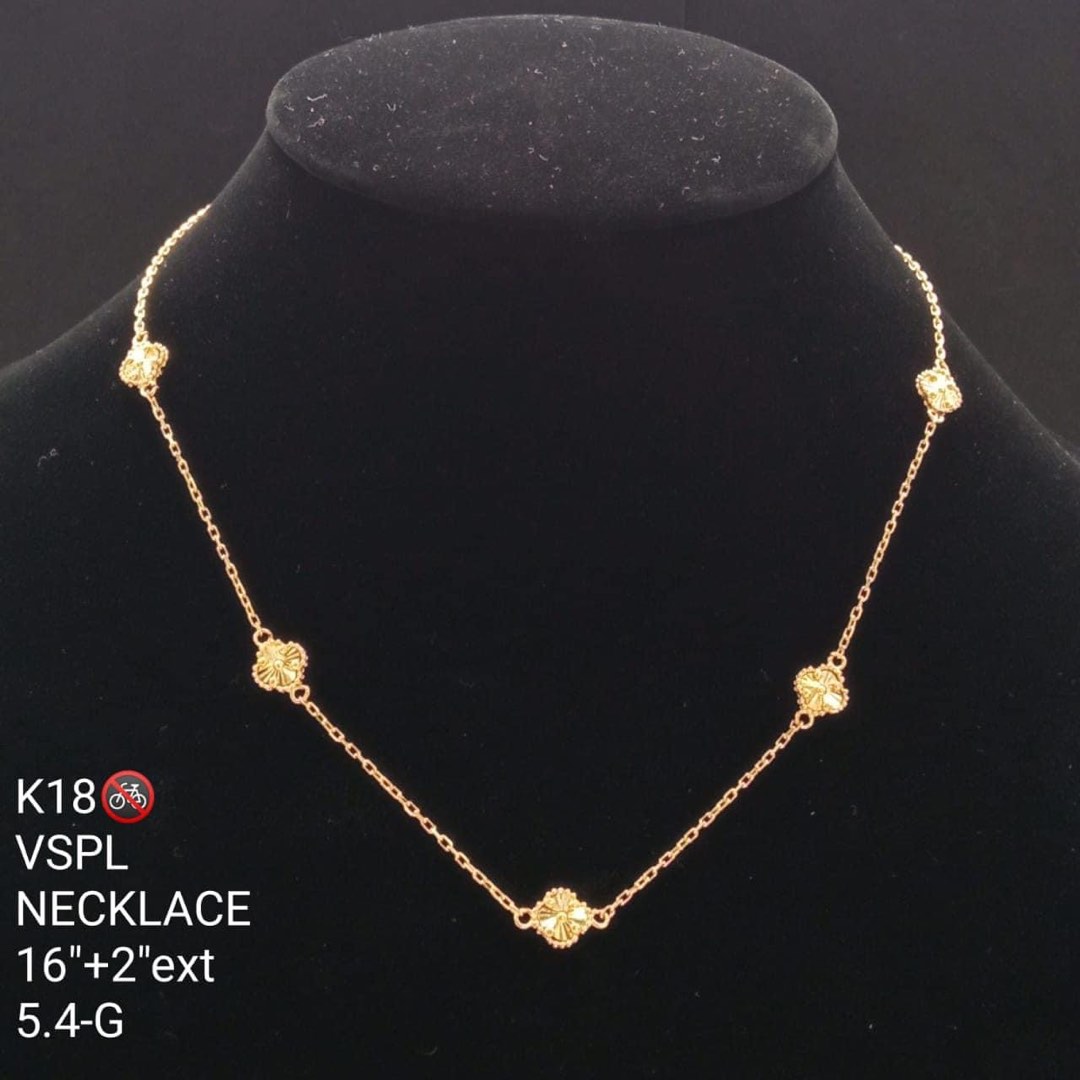 VCA Gold Necklace, Women's Fashion, Jewelry & Organizers, Necklaces on