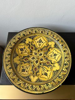 Vintage Moroccan Plate