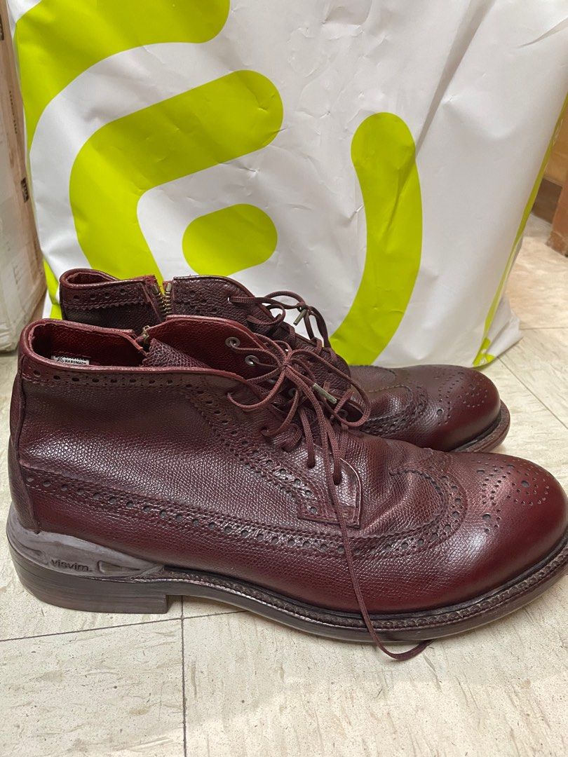 VISVIM PATRICIAN W.T. MID-FOLK, 男裝, 鞋, 西裝鞋- Carousell