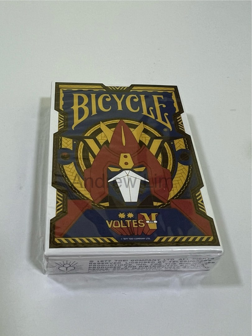 Voltes V playing cards by Runit decks, Hobbies & Toys, Toys & Games on