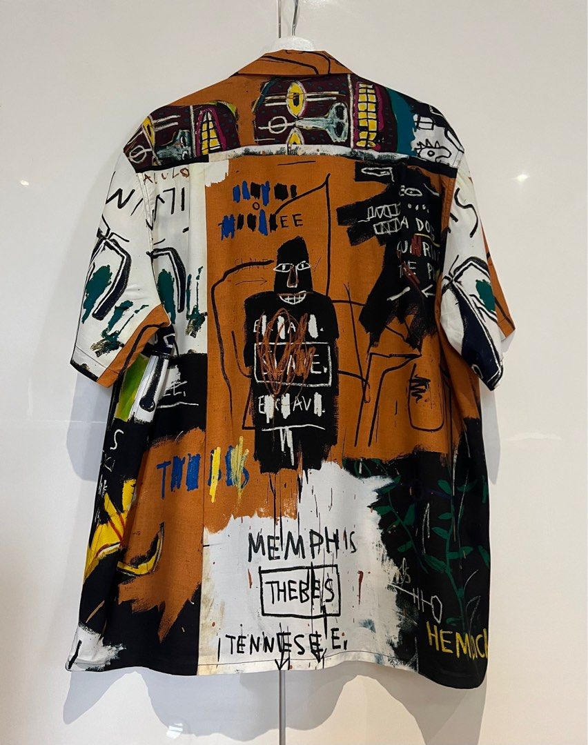 Wacko Maria guilty parties Jean Paul Basquiat s/s Hawaiian shirt