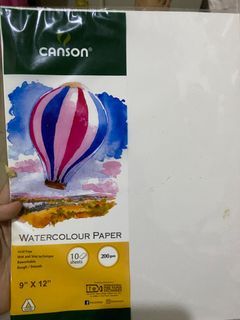 Watercolor Paper Canson Art Sealed