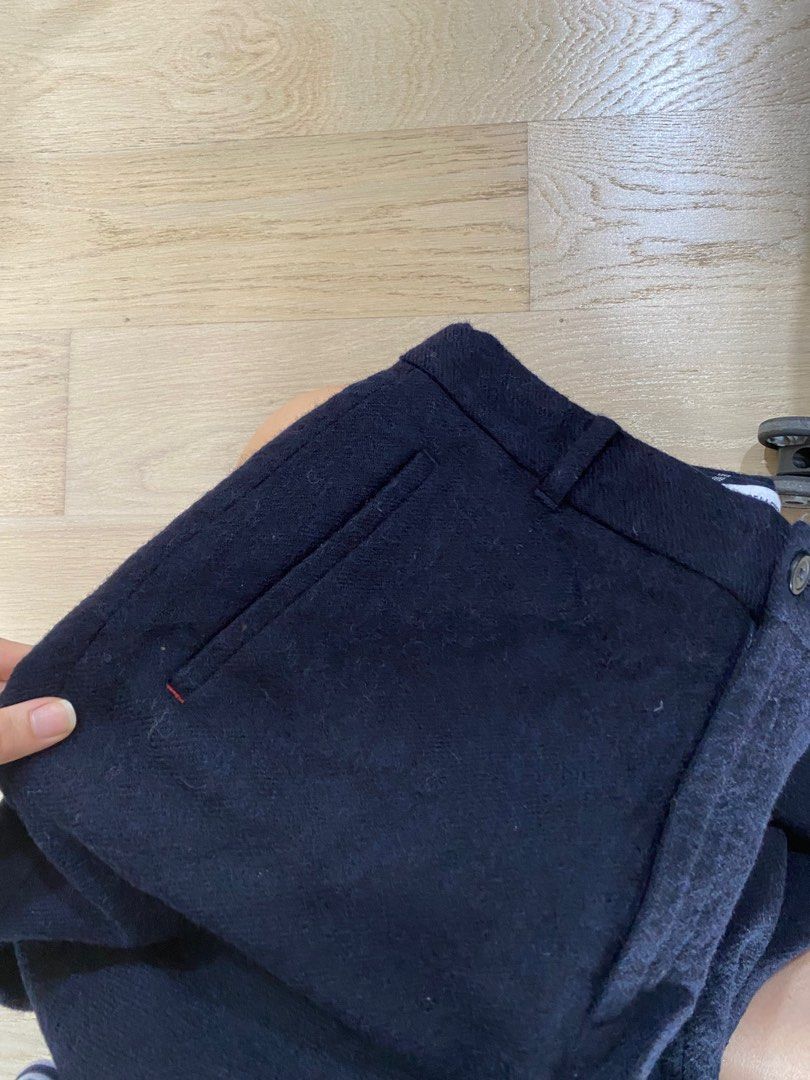 Grey bi-stretch wool suit trousers · Grey · Dressy | Massimo Dutti