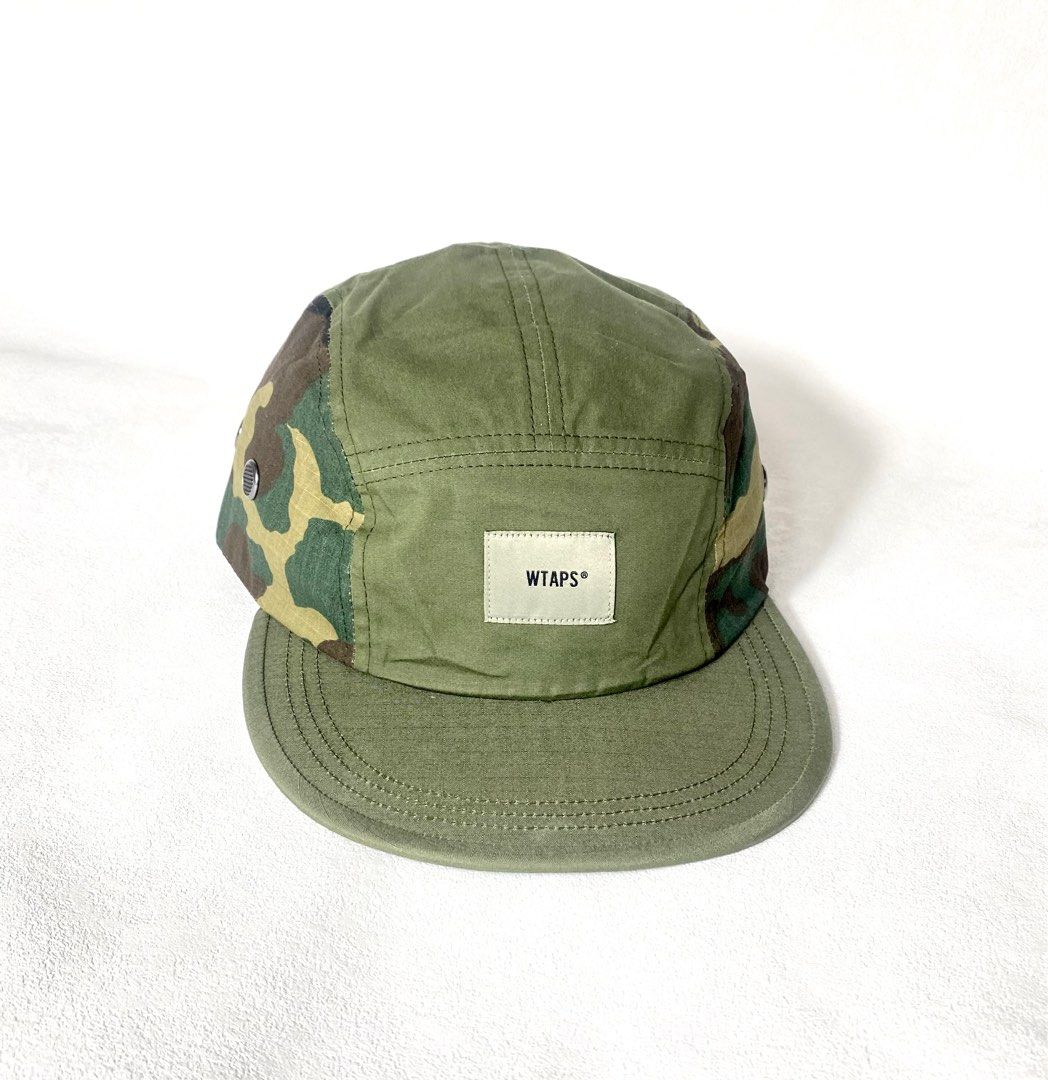 WTAPS T-5 01 Camo Panel Cotton Cap 👧🏻👦🏻, 男裝, 手錶及配件