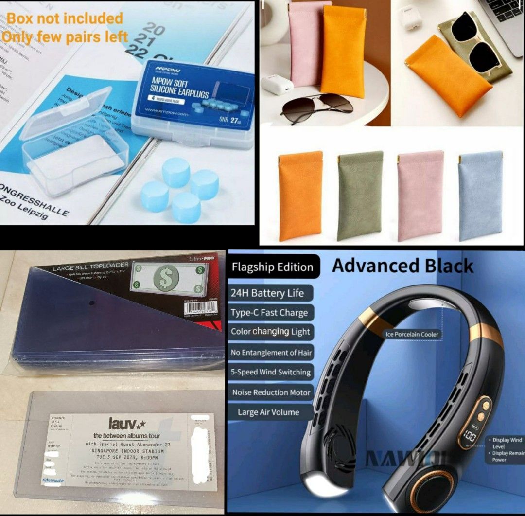 Earpiece covers for top glasses