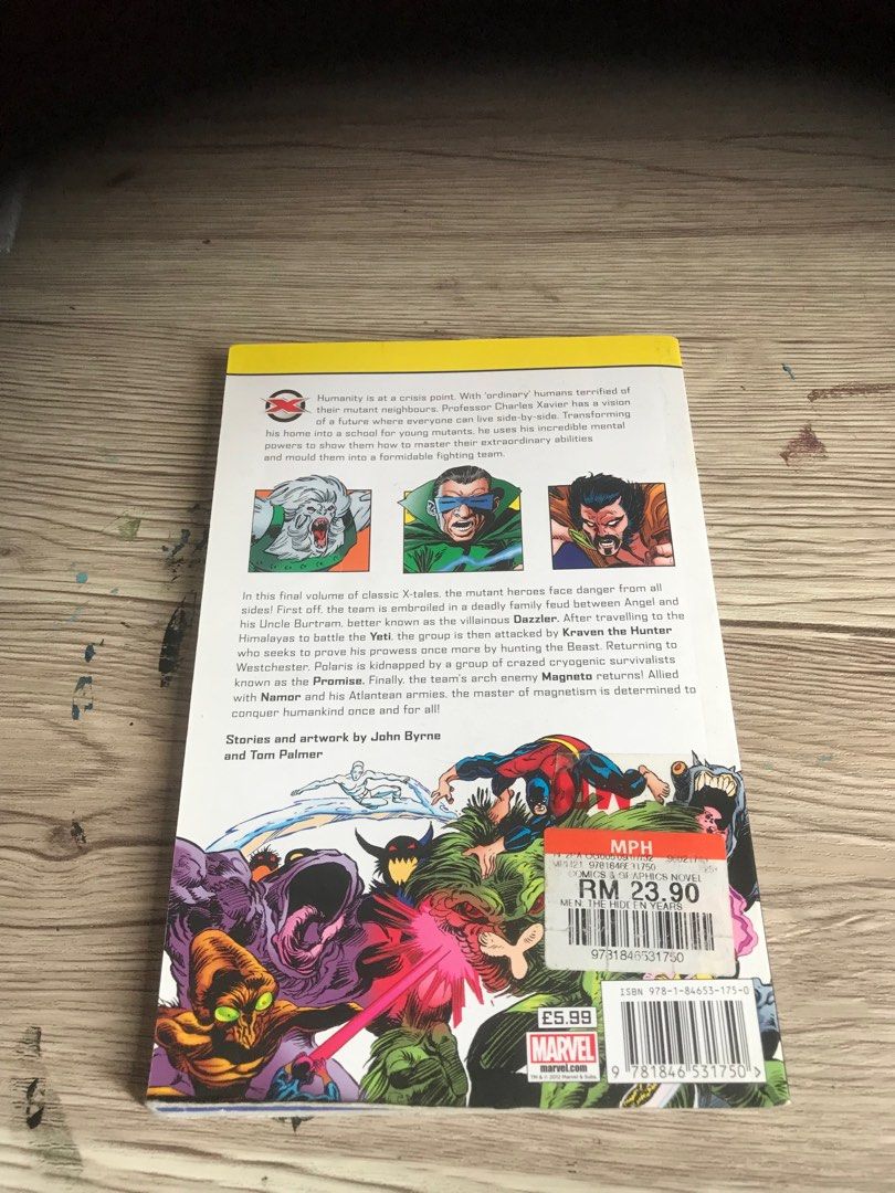 XMen Worlds Within Worlds! Pocket Comic Book Marvel, Hobbies & Toys