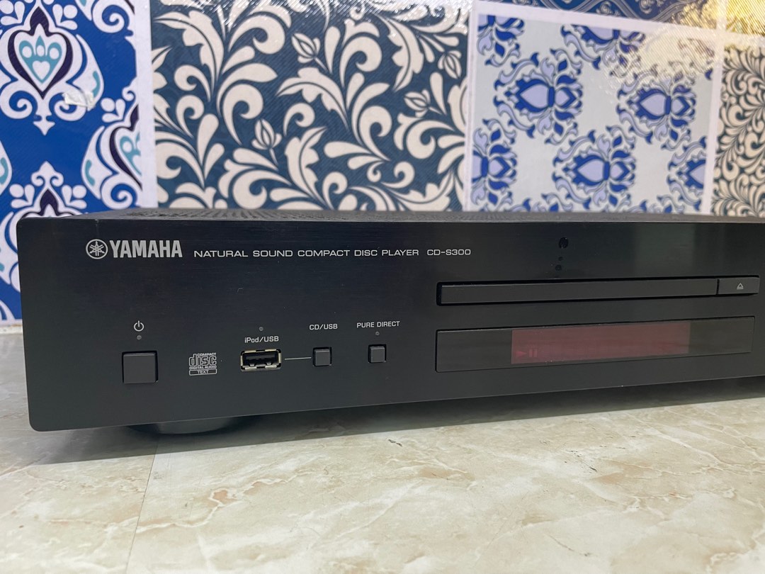 Yamaha Cd S 300 Bl Cd Player Yamaha CD-S300 CD Player (No Remote), TV & Home Appliances, TV