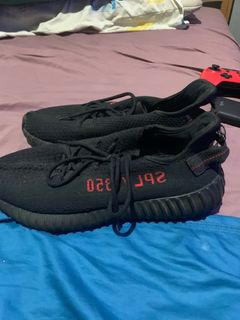 Yeezy bred inside shop