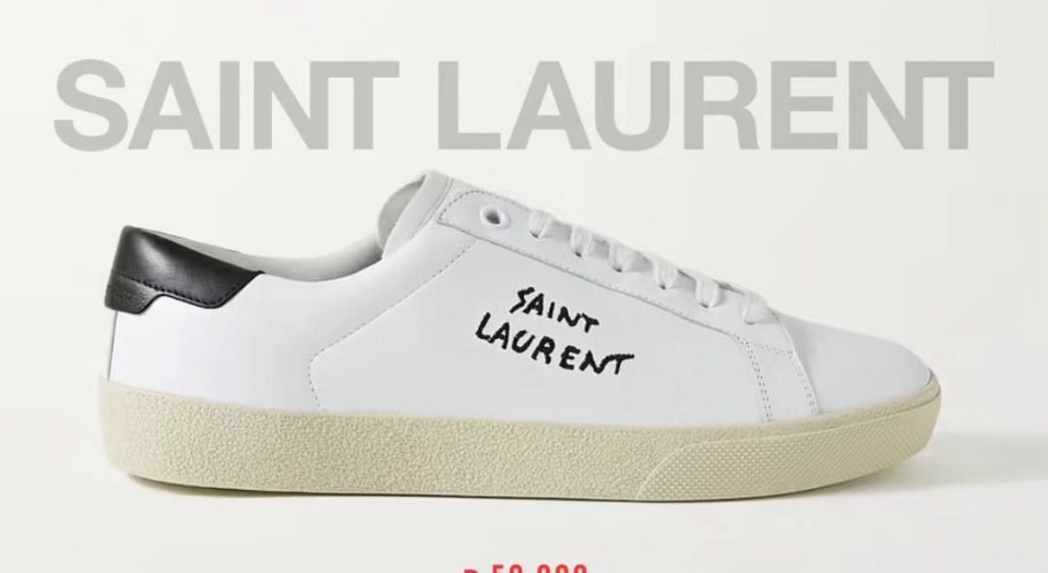 YSL Court Classic Sneakers Women #39 s Fashion Footwear Sneakers on