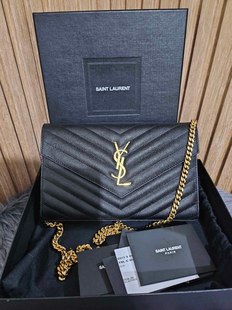 YSL Medium WOC, Luxury, Bags & Wallets on Carousell