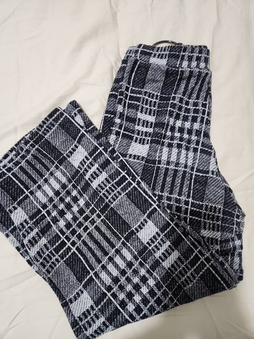 Zara shop flannel pants