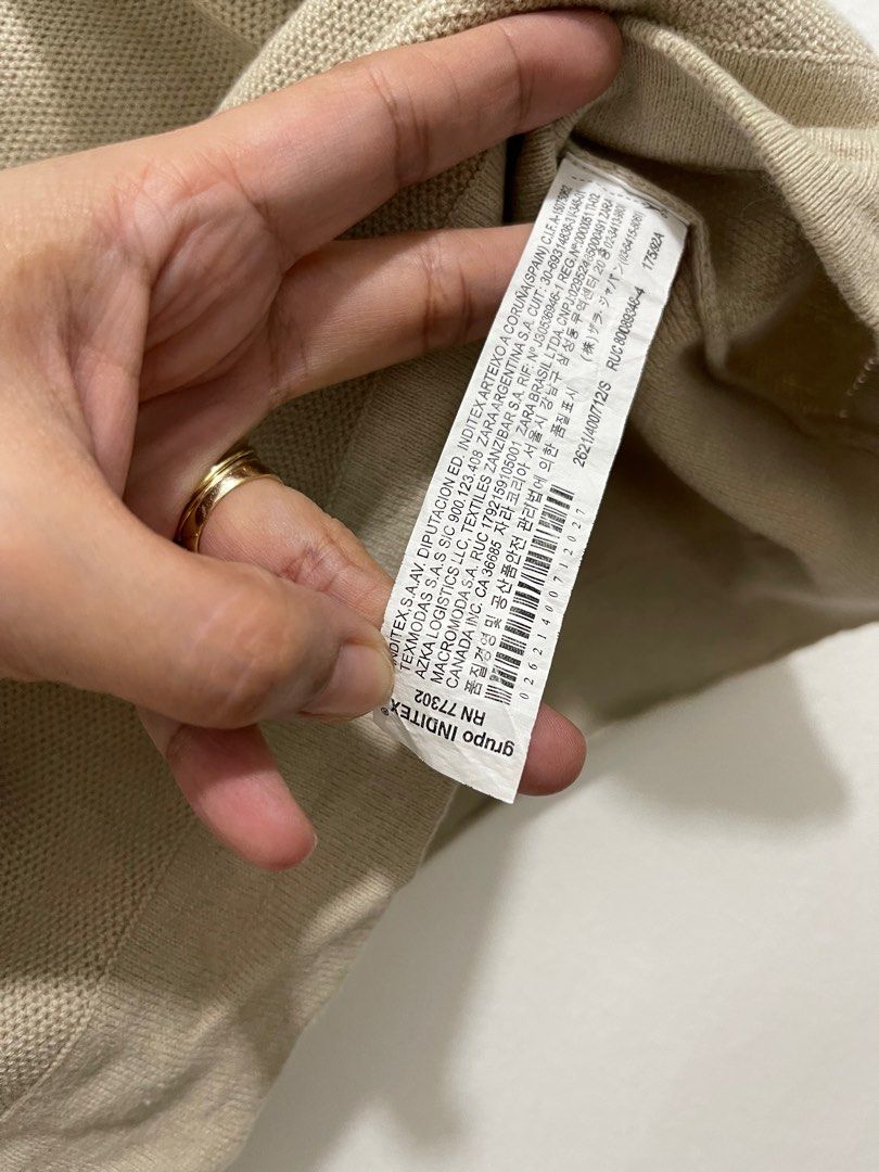 Zara knit rn 77302 discount