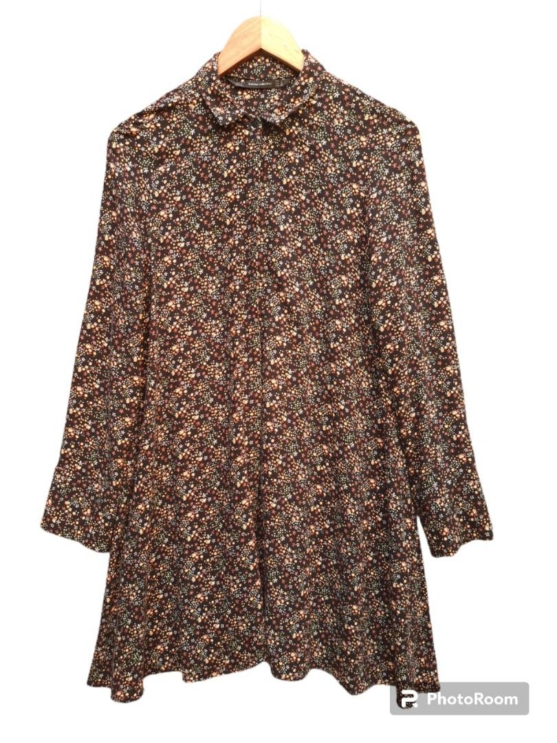 zara brown floral dress Morilee Bridesmaids Dress 21751 main image 0