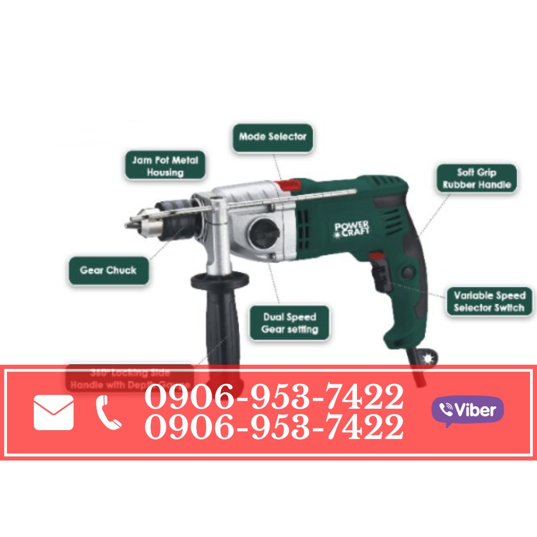 1000 watts Hammer Drill Powercraft, Commercial & Industrial