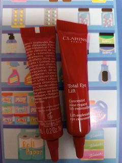 100%全新 Clarins total eye lift concentre 7ml x2 $180  現特價$150包平郵 最後3套