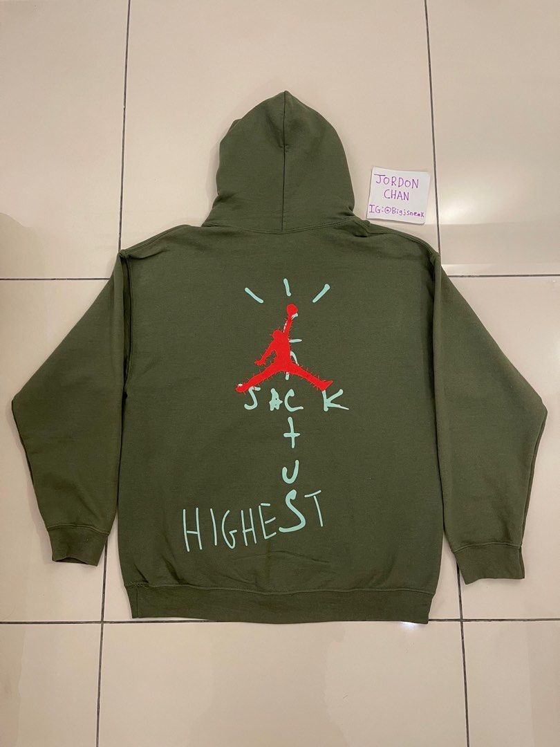 Cactus jack x jordan hoodie hotsell