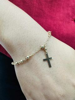 10K Gold Rosary Bracelet

Size: [6.5][7][7.5][8
