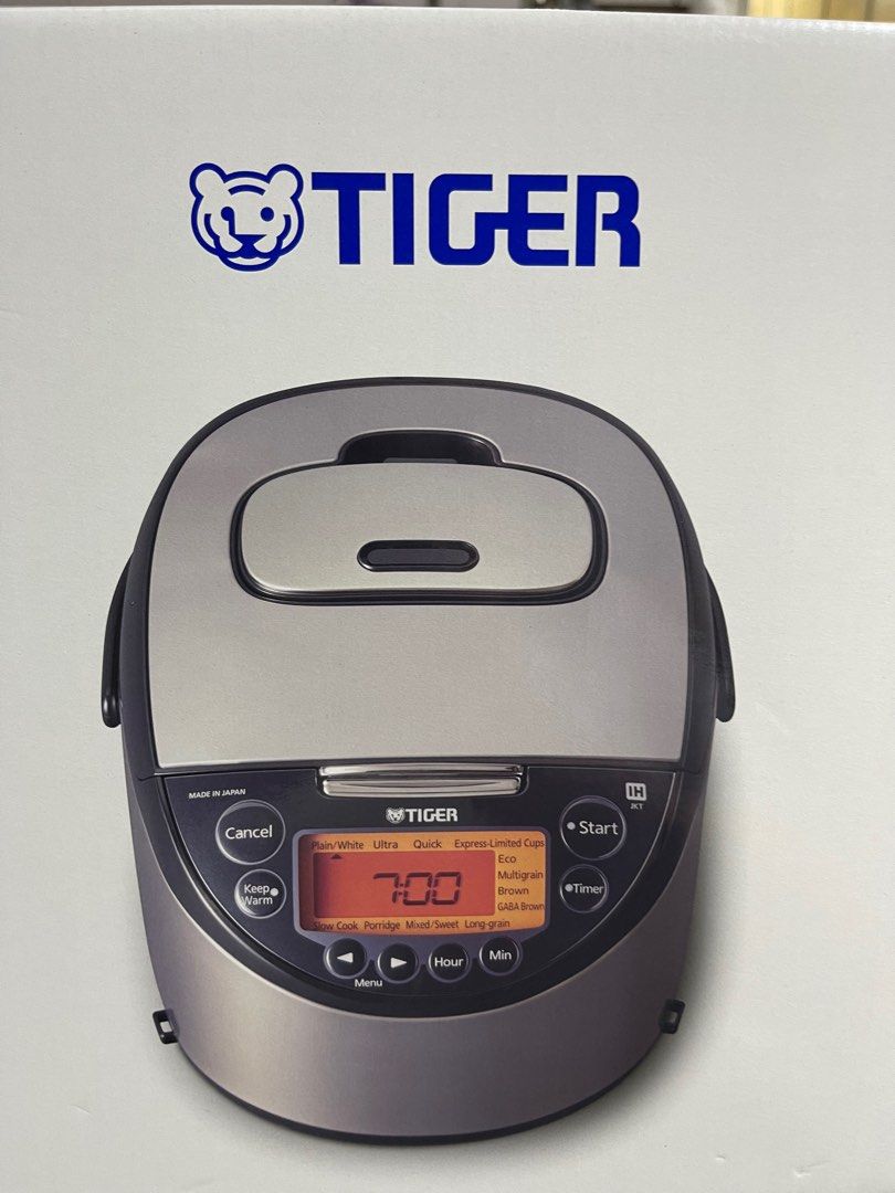 1.8L Tiger induction heating rice cooker Model JKTD18S, TV & Home Appliances, Kitchen