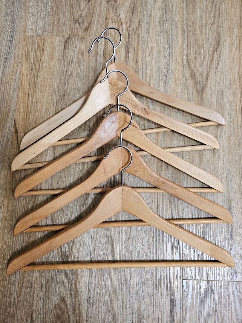 Wooden hangers for sale on sale