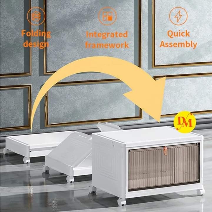 White Disk Rack 4 Layer Storage Box Dish Rack With Cover and drainer Dish Cabinet ...