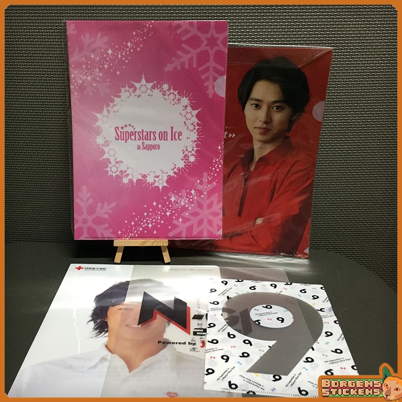 5pcs BUNDLE - A4 / Mini Clear Files - Assorted JPOP designs, Hobbies ...