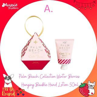 🎄聖誕禮物大熱款🎄 澳洲品牌🌴 Palm Beach Collection➰ 〰️潤手霜50ml （可作聖誕樹掛飾）